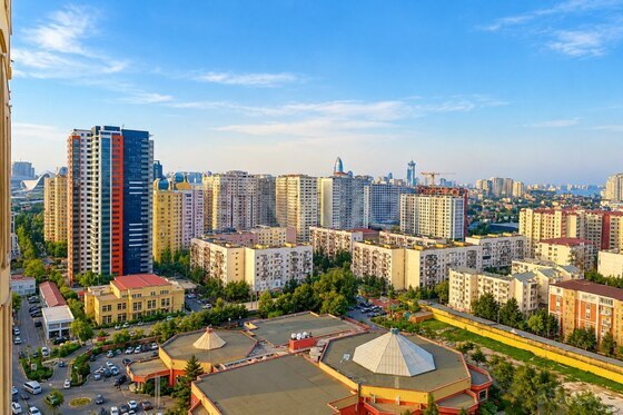 3 otaqlı Yeni tikili, Şah İsmayıl Xətai m., Bakı