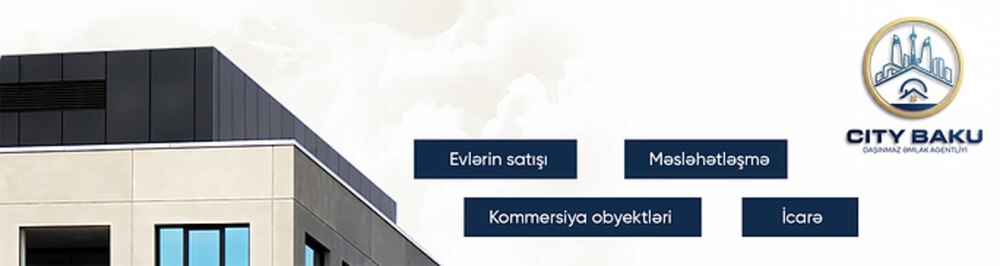 City Baku daşınmaz əmlak agentliyi