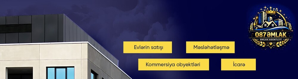 087 Əmlak daşınmaz əmlak agentliyi
