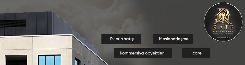 RATE Əmlak daşınmaz əmlak agentliyi