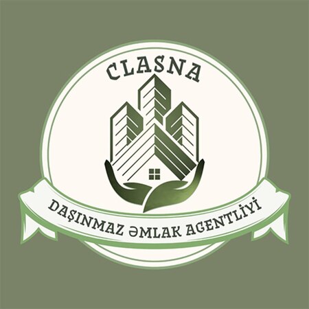Clasna Əmlak Logo