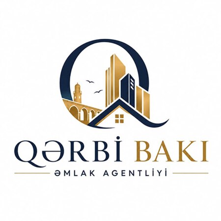 Qərbi Bakı Əmlak Agentliyi Logo