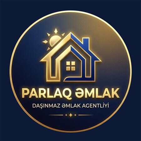 Parlaq Əmlak Baku Logo