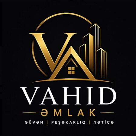 Vahid Əmlak Logo