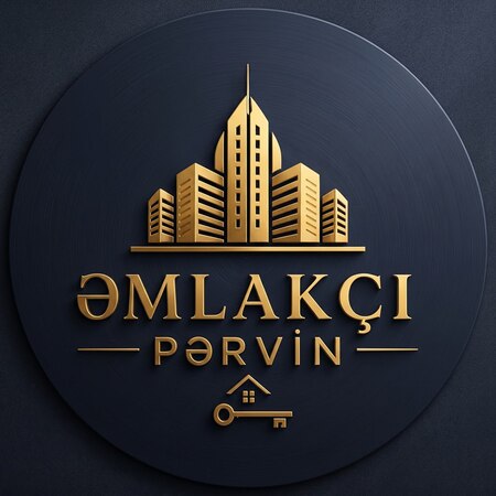 Əmlakçı Pərvin Logo