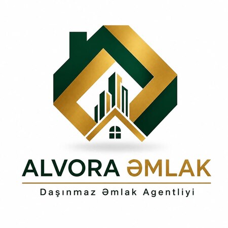 Alvora Əmlak Logo