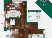 Продаётся 2-комн. новостройка 94.1 м², Насиминский  р., photo 3 from 8