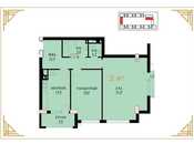 Продаётся 2-комн. новостройка 89.7 м², м. 8 ноября, photo 6 from 6