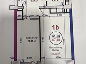 Продаётся 2-комн. новостройка 67.4 м², м. Элмляр Академиясы, photo 6 from 6