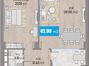 Satılır 2 otaqlı yeni tikili 82.9 m², 28 May m., photo 1 from 8