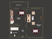 Satılır 2 otaqlı yeni tikili 44 m², Həzi Aslanov m., photo 6 from 8