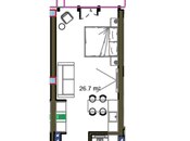 Satılır 1 otaqlı yeni tikili 49.8 m², Nardaran q., photo 7 from 8