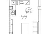 Продаётся 1-комн. новостройка 27 м², м. 20 января, photo 8 from 8