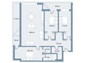 Продаётся 4-комн. новостройка 182.1 м², пос. Sea Breeze, photo 7 from 7