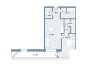 Продаётся 2-комн. новостройка 101.5 м², пос. Sea Breeze, photo 7 from 7