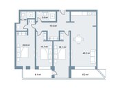 Продаётся 4-комн. новостройка 158.6 м², пос. Sea Breeze, photo 7 from 7