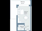 Satılır 1 otaqlı yeni tikili 72 m², Sea Breeze q., photo 6 from 6