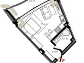 1 otaqlı yeni tikili - Sea Breeze q. - 43.9 m²