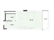 Satılır 1 otaqlı yeni tikili 56.5 m², Nardaran q., photo 7 from 7