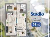 2 otaqlı yeni tikili - Həzi Aslanov m. - 75 m²