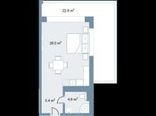 Продаётся 1-комн. новостройка 73.4 м², пос. Sea Breeze, photo 6 from 6