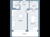 Satılır 2 otaqlı yeni tikili 91.8 m², Sea Breeze q., photo 6 from 6