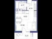 Satılır 1 otaqlı yeni tikili 41.6 m², Nardaran q., photo 7 from 7