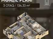 Satılır 3 otaqlı yeni tikili 134.3 m², Yasamal r., photo 2 from 8