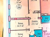 Satılır 3 otaqlı yeni tikili 110 m², Həzi Aslanov m., photo 5 from 8