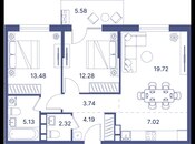 Satılır 3 otaqlı yeni tikili 84.4 m², Nardaran q., photo 7 from 7