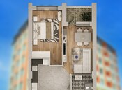 Объявление №5714076 - Баку, пос. Масазыр, 2-комн., 52.5 м², 3/7 этаж