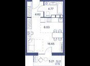 Satılır 1 otaqlı yeni tikili 42.8 m², Nardaran q., photo 7 from 7