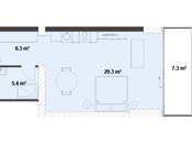 Elan №5738483 - Bakı, Nardaran q., 1 otaqlı, 57.2 m², 5/24 mərtəbə