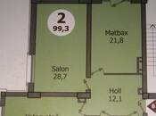 Продаётся 2-комн. новостройка 99.3 м², пос. Баилова, photo 2 from 7