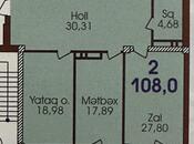 Satılır 2 otaqlı yeni tikili 108 m², Nizami m., photo 7 from 8