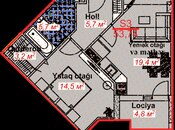 Продаётся 1-комн. новостройка 53.7 м², photo 3 from 7