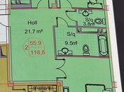 Продаётся 2-комн. новостройка 118.5 м², м. Нариман Нариманов, photo 5 from 6