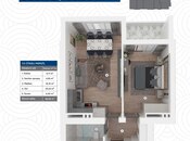 Satılır 2 otaqlı yeni tikili 58.5 m², Koroğlu m., photo 2 from 4