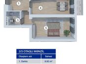 Продаётся 2-комн. новостройка 106.9 м², м. Кероглу, photo 2 from 8