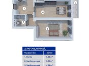 Продаётся 2-комн. новостройка 110 м², м. Кероглу, photo 3 from 8