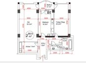 Продаётся 2-комн. новостройка 99.9 м², м. 28 мая, photo 3 from 8