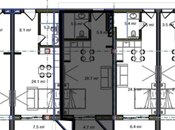 Satılır 1 otaqlı yeni tikili 54 m², Sea Breeze q., photo 7 from 7