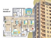 Продаётся 4-комн. новостройка 164 м², Насиминский  р., photo 2 from 7