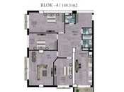 4 otaqlı yeni tikili - 28 May m. - 148.3 m²