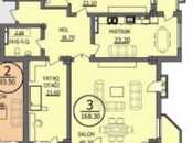 3 otaqlı yeni tikili - 28 May m. - 168.3 m²
