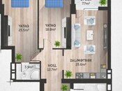 3-комн. новостройка - м. Ази Асланов - 104.2 м²