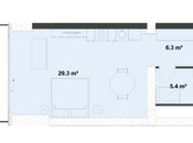 1 otaqlı yeni tikili - Sea Breeze q. - 57.2 m²