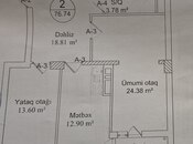 Satılır 2 otaqlı yeni tikili 76.7 m², Qara Qarayev m., photo 5 from 5