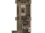 Satılır 1 otaqlı yeni tikili 28.7 m², photo 7 from 8