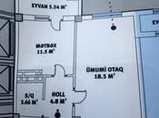 Satılır 1 otaqlı yeni tikili 44 m², Həzi Aslanov m., photo 2 from 8